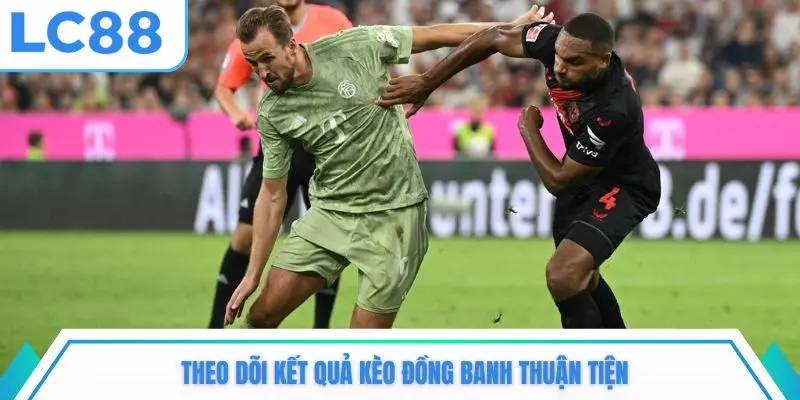 Theo dõi kết quả kèo đồng banh thuận tiện 